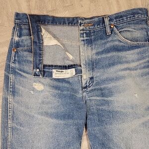 Wrangler Light Blue Straight Jeans